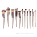 Professional 10pcs Make Up Brushes With Bling Bag